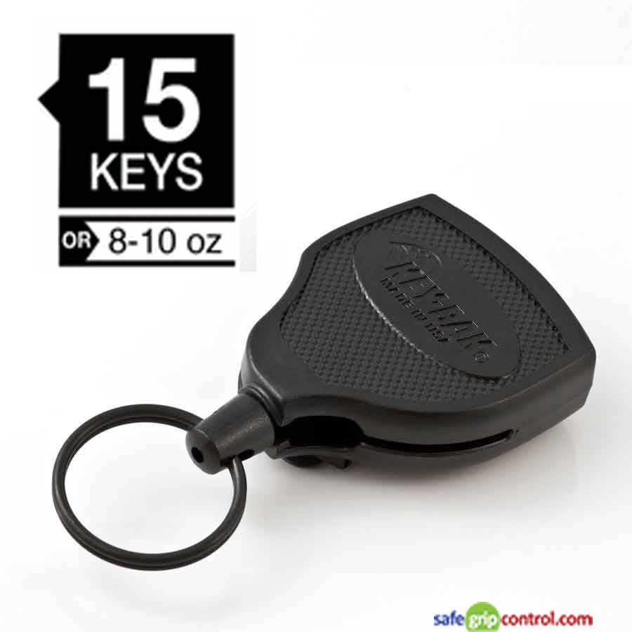Gear and Tools and Made in the USA KEY-BAK SECURIT Heavy Duty Retractable Key Holder with a Retractable Kevlar Cord Secures Keys 