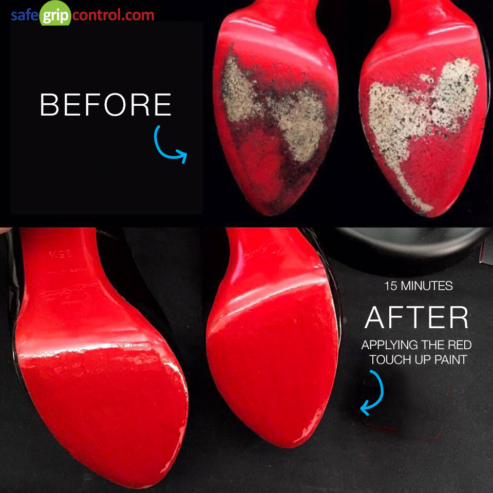 painting shoe soles